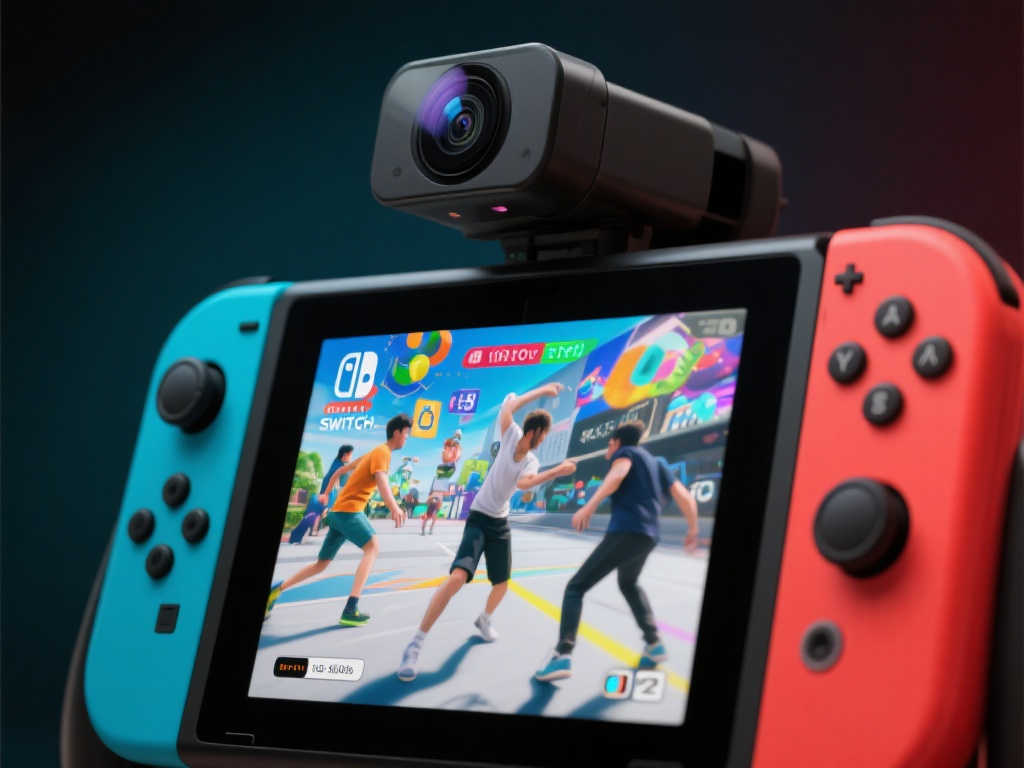 Switch2摄像头画质曝光:1080p清晰度完胜第三方食人花版480p!