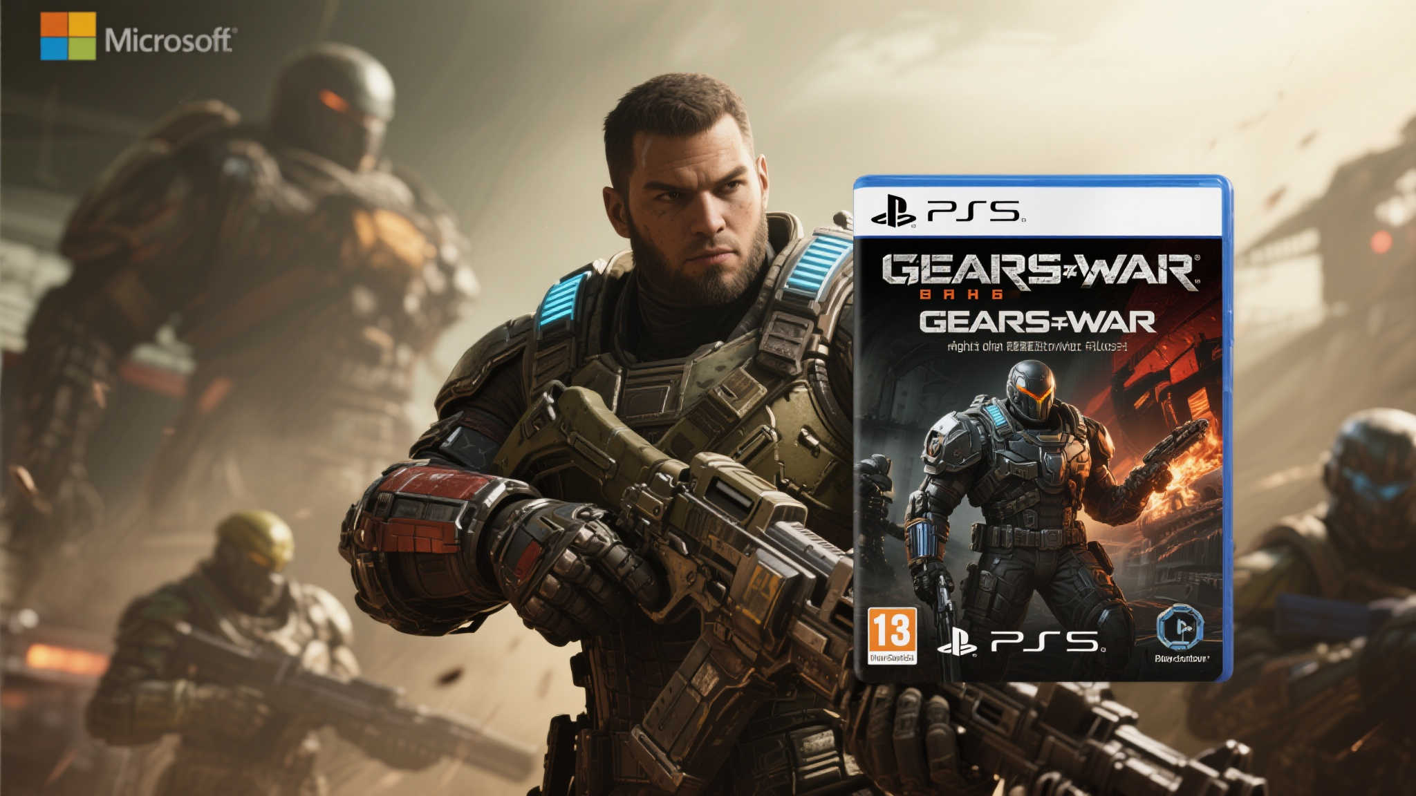 微软推出高品质重制版《战争机器》,预计8月登陆PS5