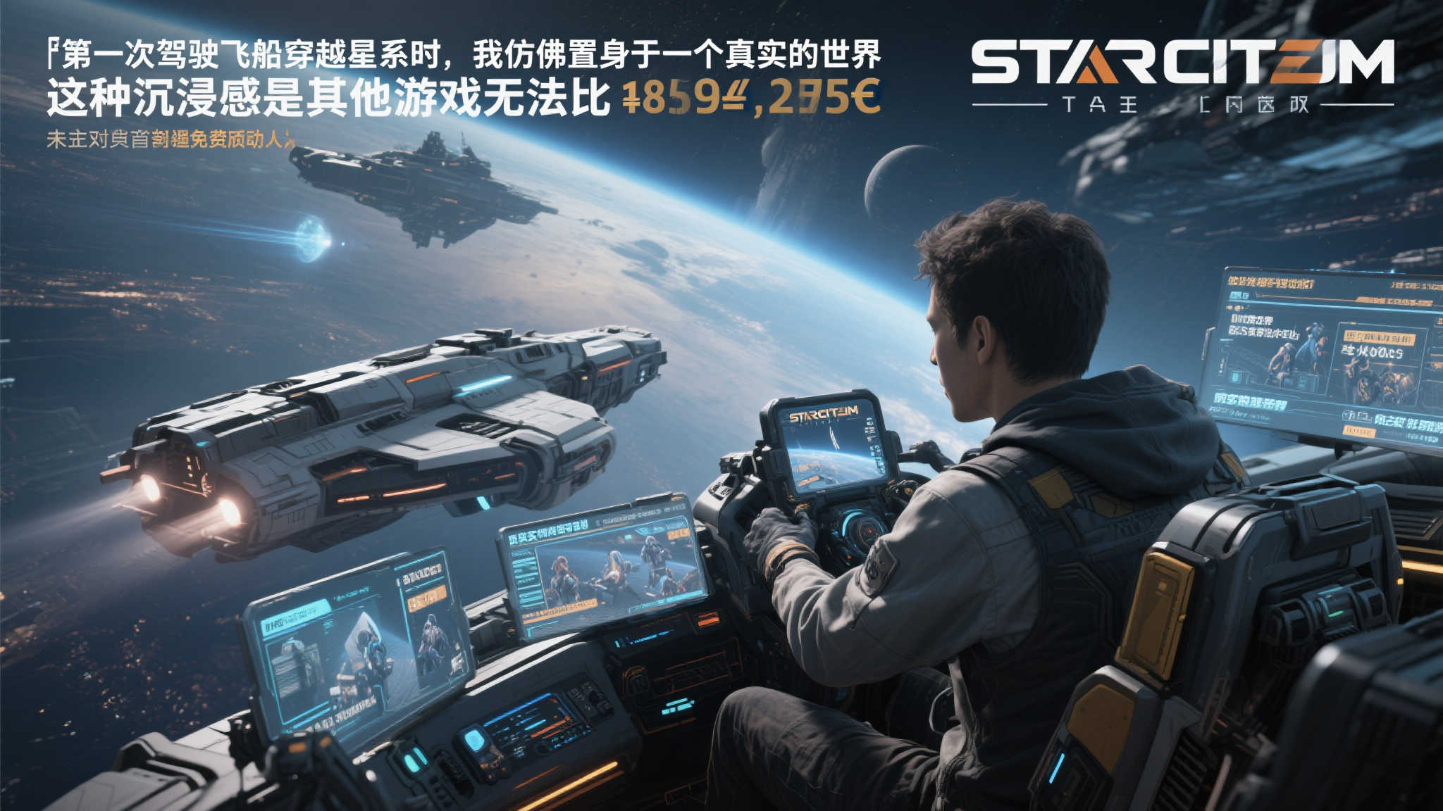 《星际公民》众筹游戏限时免费体验,活动截止5月27日!