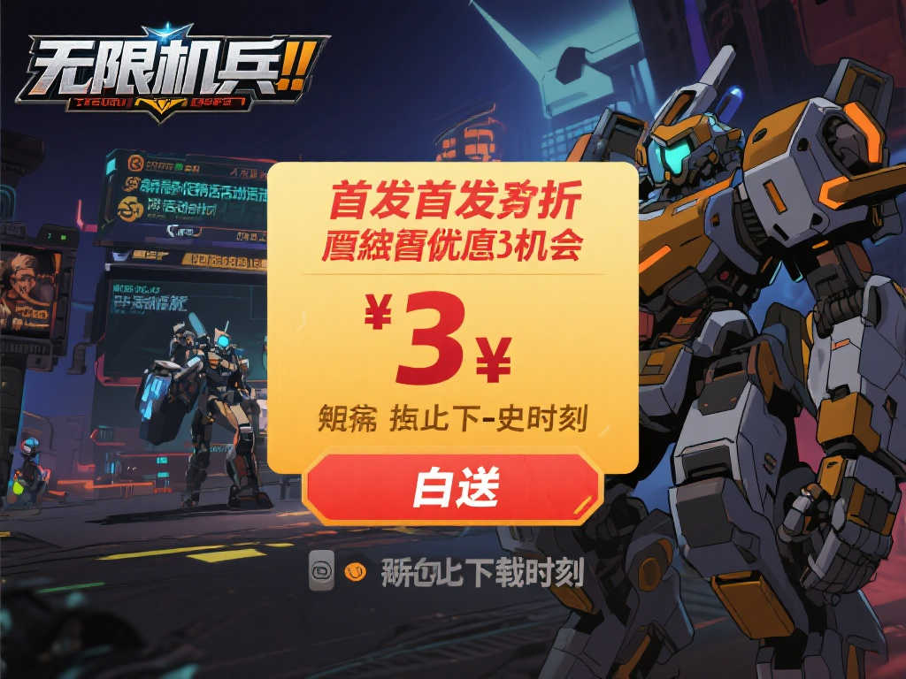 《无限机兵》Steam史低价3元!首发折扣好评为你省钱!
